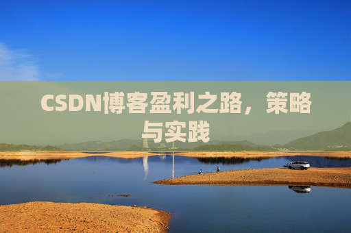 CSDN博客盈利之路，策略与实践